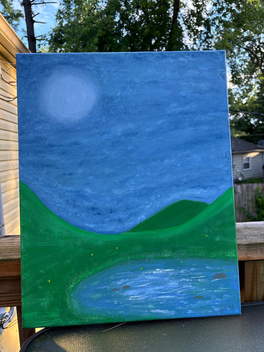 Perfect night by Belitas Art Studio