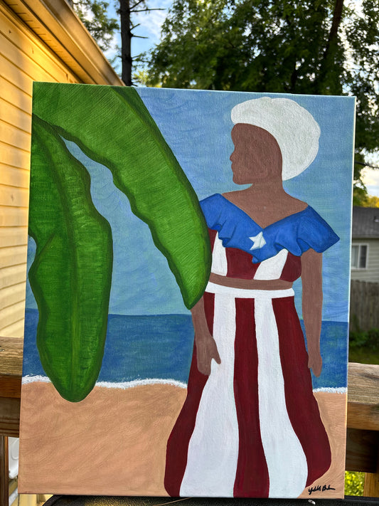Isla Del Encanto by Belitas Art Studio