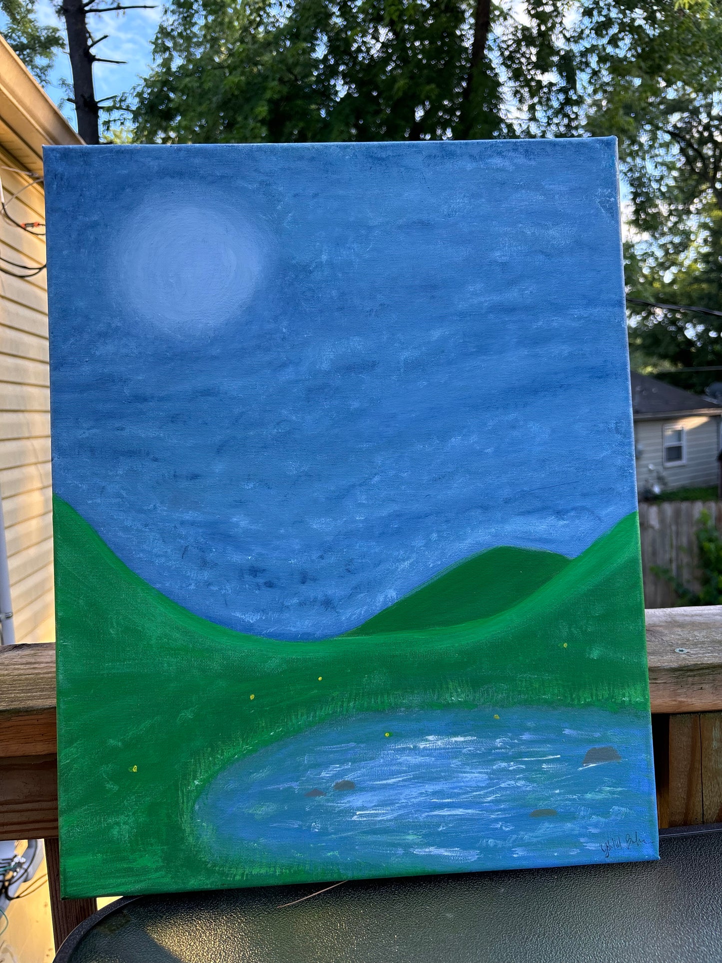 Perfect night by Belitas Art Studio