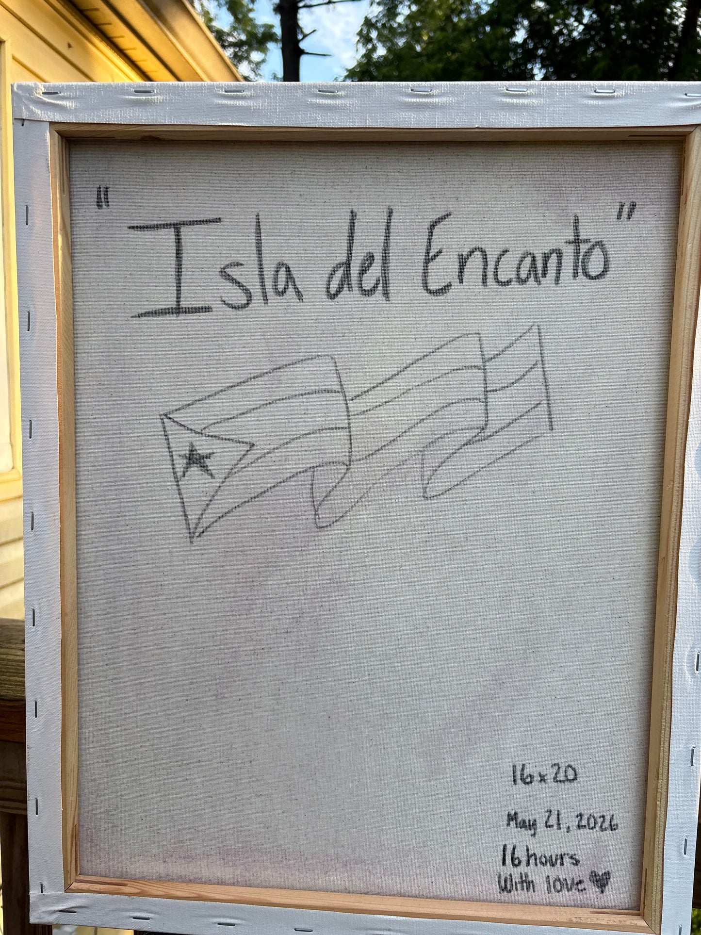 Isla Del Encanto by Belitas Art Studio