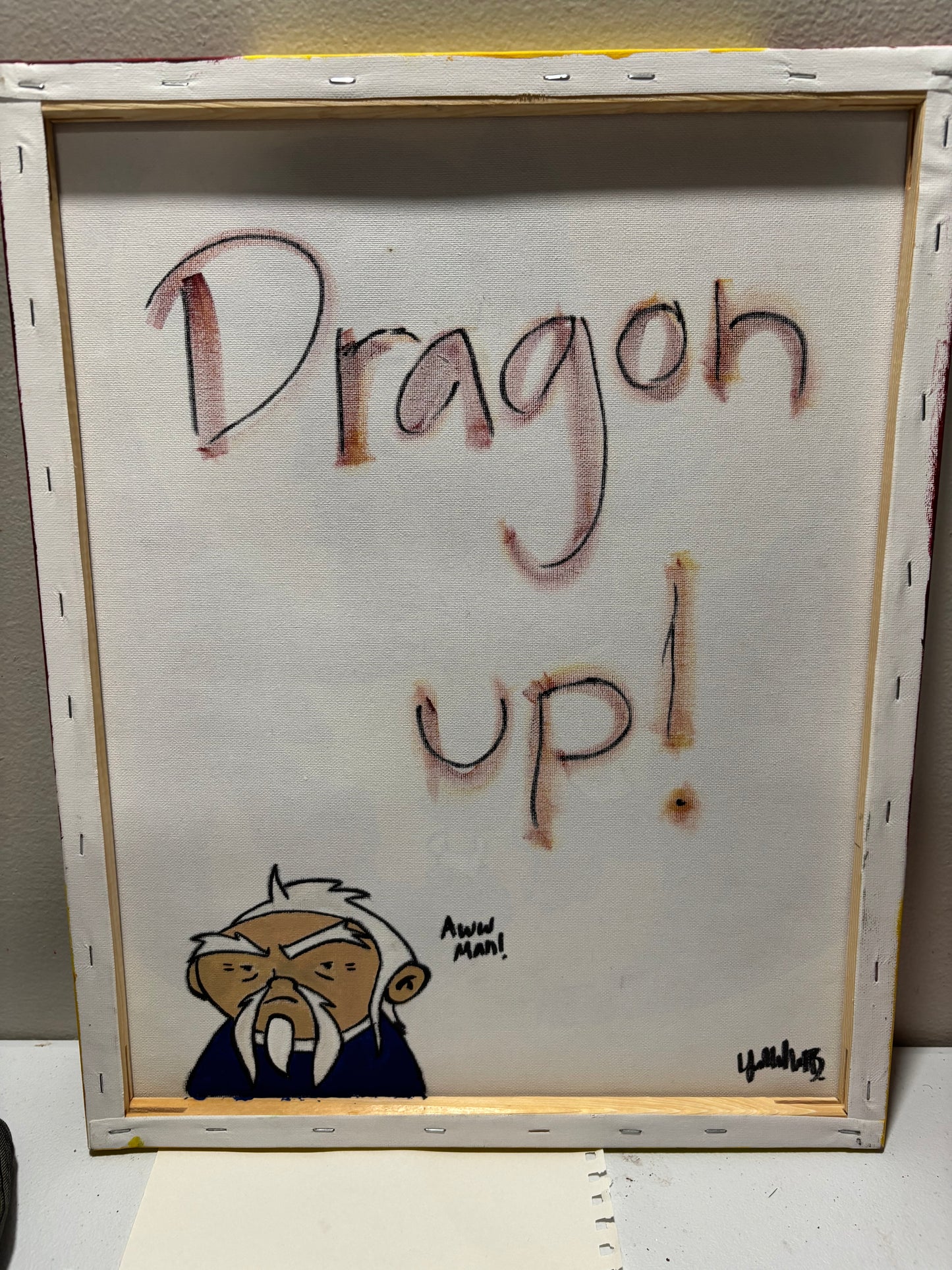 Dragon up! 🐉 by Belitas Art Studio 16x20