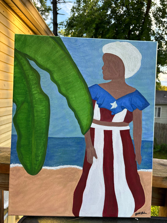 Isla Del Encanto by Belitas Art Studio